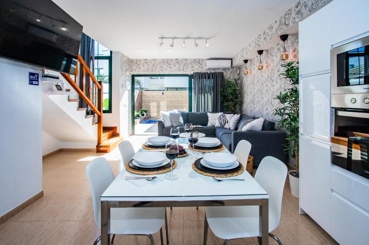 Casa Evelyn Piscina Climatizada Villa Playa Blanca  Kültér fotó